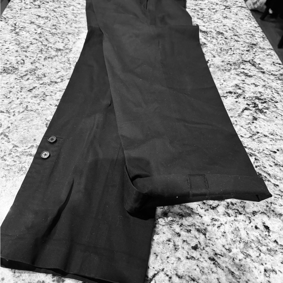 Armani Exchange black slacks. Size 6, low to mid rise - Picture 3 of 5